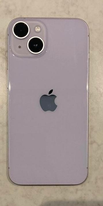 iPhone 14 128GB Paars plus mooie hoesjes - in goede staat beschikbaar voor biedingen