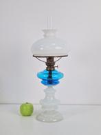 Vintage kosmos brenner olielamp glas koper design 20e 1930, Antiek en Kunst, Antiek | Lampen, Ophalen of Verzenden