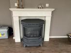 Schouw marmer marmeren schouw, Ophalen, Zo goed als nieuw, Vrijstaande haard
