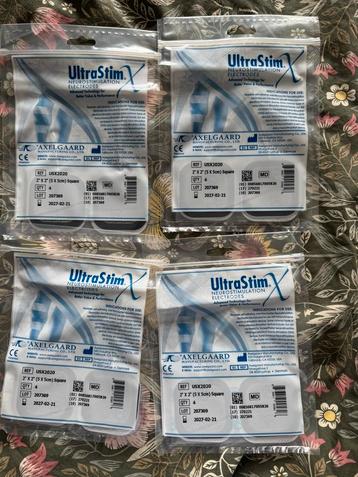 UltraStim elektrodes voor Tens apparaat vierkant beschikbaar voor biedingen