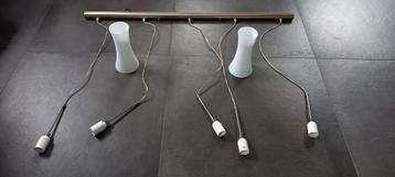 Mooie hanglamp met 5 kelken beschikbaar voor biedingen