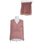 Second Female Oudroze Set Blouse Rok Maat S, Second Female, Ophalen of Verzenden, Zo goed als nieuw, Roze