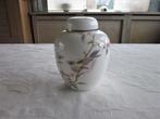 Vintage Yamaji japanese Ginger vaas-pot met vogel D 11cm, Overige typen, Ophalen of Verzenden, Zo goed als nieuw, Overige stijlen