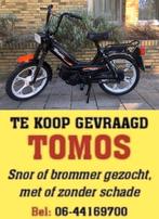 T.K. Gevraagd - Gezocht TOMOS Snor Bel: 06-44169700 Brommer, Ophalen, Gebruikt, Overige typen, Tomos