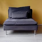 Söderhamn bank Ikea Grijs, Huis en Inrichting, Ophalen, Eenpersoons, 75 tot 100 cm, Zo goed als nieuw