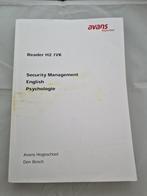 Reader H2 IVK - Security Management, English, Psychologie, Gelezen, Ophalen of Verzenden, HBO