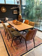 2-zijdig uitschuifbare eettafel, Huis en Inrichting, Tafels | Eettafels, Ophalen, 200 cm of meer, 50 tot 100 cm, Zo goed als nieuw