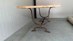 Tafel 220 x 85 cm, Huis en Inrichting, Tafels | Sidetables, Ophalen, Gebruikt, Stoer en industrieel, 75 cm of meer