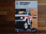 Mitsubishi Pajero (1987), Boeken, Auto's | Folders en Tijdschriften, Ophalen of Verzenden, Nieuw, Mitsubishi