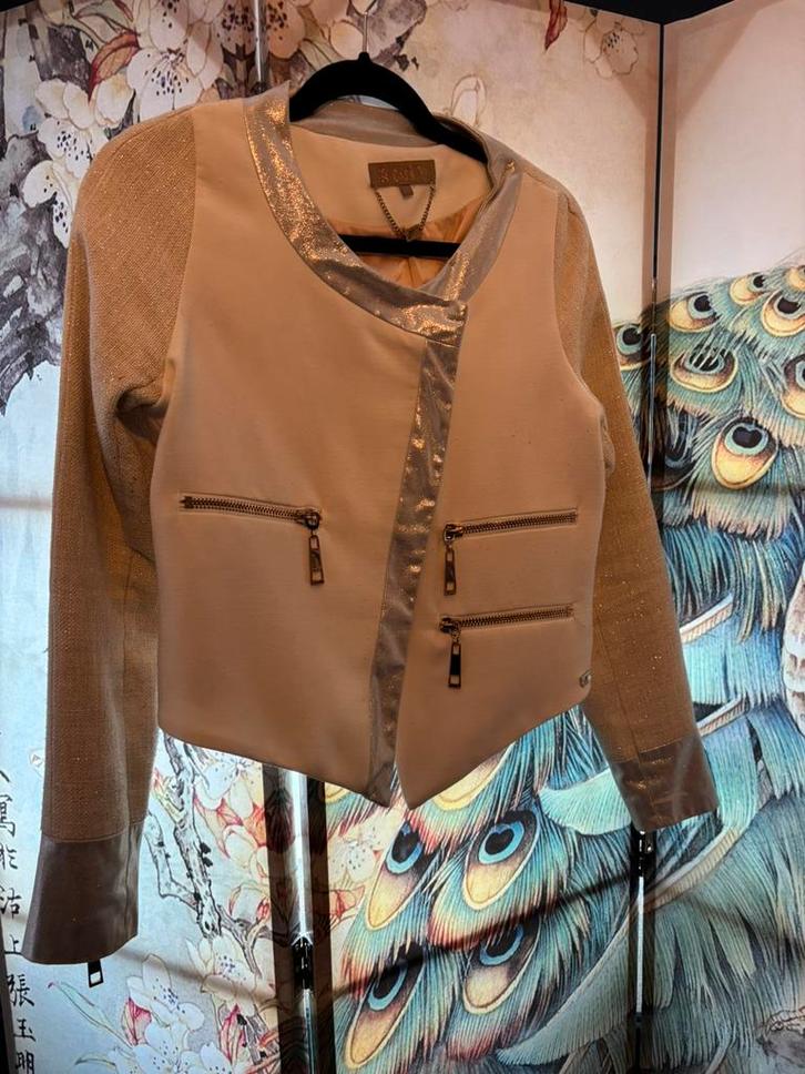 Pakketje met 6 jasjes maat s/m, Kleding | Dames, Jasjes, Kostuums en Pakken, Gedragen, Jasje, Maat 38/40 (M), Beige, Ophalen of Verzenden