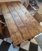Houten tafel, Ophalen, Gebruikt, Rechthoekig, 50 tot 100 cm
