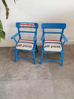 2 unieke kinderstoelen ptt post handgemaakt, Ophalen, Gebruikt, Overige typen