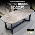 OPRUIMING! Deens Ovaal marmer salontafel deals!, Huis en Inrichting, Tafels | Salontafels, Splendore stone, 50 tot 100 cm, Expeditieweg 8h andelst