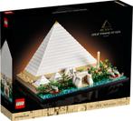 Lego 21058 Grote Piramide van Gizeh - Lego Architecture, Kinderen en Baby's, Speelgoed | Duplo en Lego, Nieuw, Complete set, Ophalen of Verzenden
