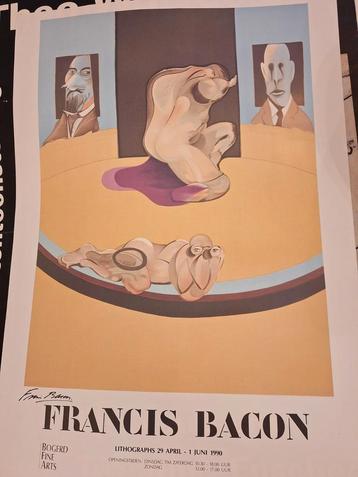Francis Bacon Affiche - Lithografie 1990 beschikbaar voor biedingen