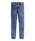 H&M blauw skinny Jeans spijkerbroek elastisch stretch 158, Kinderen en Baby's, Kinderkleding | Maat 158, Nieuw, Meisje, Ophalen of Verzenden