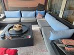 Zeer grote loungebank met toebehoren, Ophalen, Gebruikt, Loungeset, Wicker
