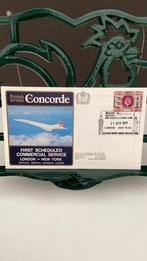Eerste dag envelop Concorde London-NY 1977, Overige typen, Zo goed als nieuw, Verzenden