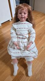 Mooie Porseleinen Pop met Kleding, Ophalen of Verzenden, Zo goed als nieuw, Pop, Levensecht of Reborn
