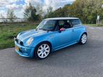Mini Cooper R50 1.6 2005 Blauw / JCW Look, Auto's, Voorwielaandrijving, Stof, Zwart, 4 cilinders