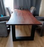 Boomstam tafel, Gebruikt, 200 cm of meer, 50 tot 100 cm, Vijf personen of meer