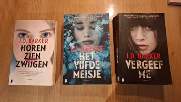 JD Barker Sam Porter trilogie  beschikbaar voor biedingen