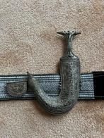 Yemenite Jambiya on ceremonal belt, Ophalen of Verzenden