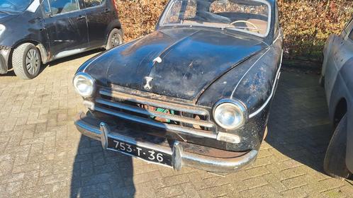 2x renault fregate met werk, Auto's, Oldtimers, Bedrijf, Renault, Benzine, Sedan, Handgeschakeld, Zwart, Beige, Leder en Stof