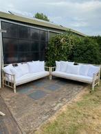 Bamboe lounge set maisons du monde, Tuin en Terras, Ophalen, Overige materialen, Gebruikt, 8 zitplaatsen