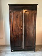 Koloniale Teak Kast, Ophalen, Gebruikt, 100 tot 150 cm, Koloniaal