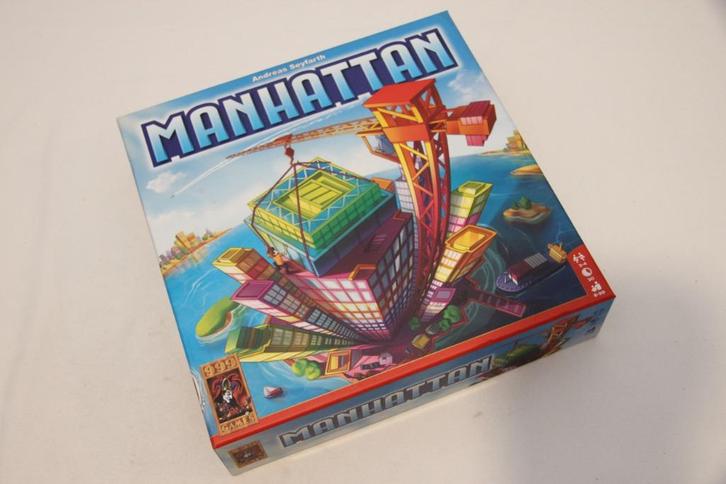 Manhattan bordspel, Hobby en Vrije tijd, Gezelschapsspellen | Bordspellen, Zo goed als nieuw, Drie of vier spelers, Vijf spelers of meer