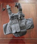 MOLLE VEST | 3 ACCESSOIRES | KEVLAR | AIRSOFT/SCHIETSPORT, Ophalen of Verzenden, Zo goed als nieuw