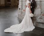 Trouwjurk, Ophalen of Verzenden, Zo goed als nieuw, Wit, Trouwjurk
