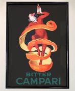 Bitter Campari Leonetto Cappiello Poster Print in lijst, Verzamelen, Ophalen of Verzenden, Nieuw, A1 t/m A3, Film en Tv