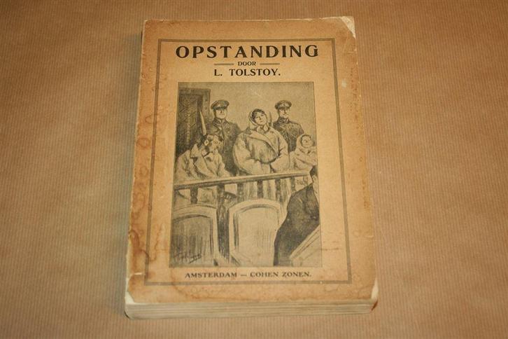 Opstanding - L. Tolstoy - ca. 1904, Boeken, Literatuur, Gelezen, Ophalen of Verzenden