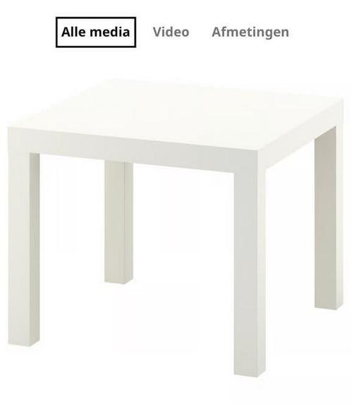 Nieuw in verpakking Ikea lack tafeltje / klein tafeltje, Huis en Inrichting, Tafels | Bijzettafels, Nieuw, Vierkant, Minder dan 55 cm