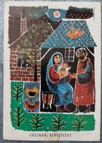 Ansichtkaart: kerstkaart stal in Bethlehem [5627]  [VeAnAn], Verzamelen, Ansichtkaarten | Themakaarten, Gelopen, Feest(dag), 1960 tot 1980