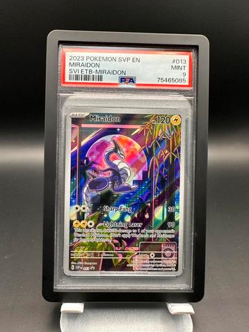 Miraidon 013/025 MINT 9 – Full Art Holo Promo (PSA) beschikbaar voor biedingen