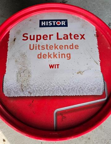 HISTOR super LATEX wit, 10 liter emmer beschikbaar voor biedingen