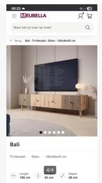 Vitrinekast + Tv meubel, Ophalen, Nieuw, Minder dan 100 cm, 25 tot 50 cm
