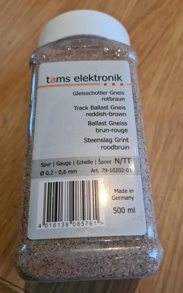 Tams elektronica, Gleisschotter Greis braun, steenslag... beschikbaar voor biedingen