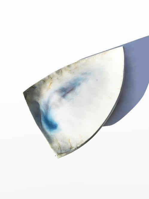 Schaaltje ambachtelijk gemaakt, mooi glazuur, Antiek en Kunst, Antiek | Keramiek en Aardewerk, Verzenden