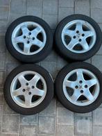 Nette aluminium velgen / banden voor Peugeot 107, Auto-onderdelen, Banden en Velgen, Ophalen, 14 inch, Gebruikt, 155 mm