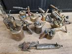 oude antieke koperen olie / gas branders, Antiek en Kunst, Antiek | Gereedschap en Instrumenten, Ophalen of Verzenden