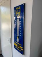 Vintage Philips Thermometer Emaille Reclamebord, Antiek en Kunst, Ophalen