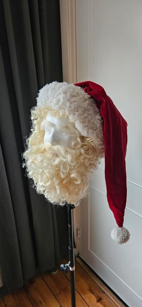 Kerstman kostuum te huur (L/XL) - Compleet met accessoires!, Diversen, Kerst, Gebruikt, Ophalen