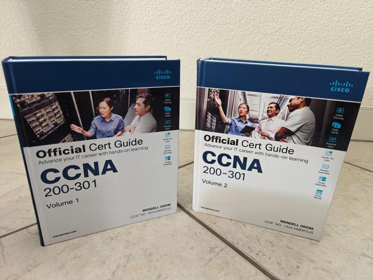 CCNA 200-301 Official Cert Guide Library (1st Edition), Boeken, Informatica en Computer, Zo goed als nieuw, Vakgebied of Industrie
