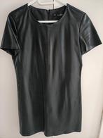 Zwart leren Zara jurk - Maat M, Kleding | Dames, Jurken, Maat 38/40 (M), Ophalen of Verzenden, Zo goed als nieuw, Boven de knie