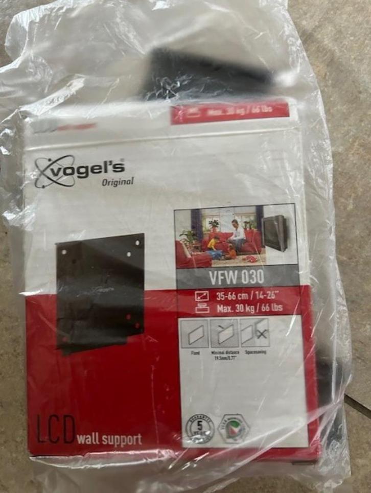 Vogel TV Beugel type VFW030, Audio, Tv en Foto, Overige Audio, Tv en Foto, Zo goed als nieuw, Ophalen