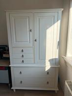 Solide kast met commode en veel opbergruimte, Gebruikt, 50 tot 70 cm, Ophalen of Verzenden, 100 cm of meer